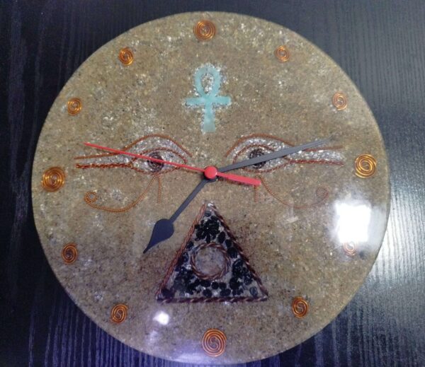 Orgonite Wall Clock - Image 3