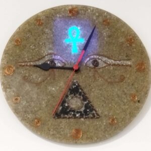 Orgonite Wall Clock