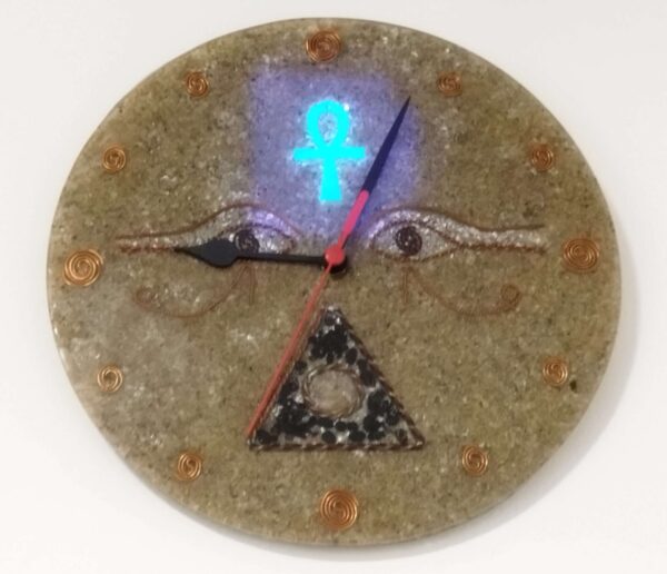 Orgonite Wall Clock