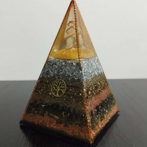 Orgonite Golden Nubian Pyramid