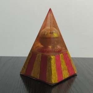 Macedonan Sun Orgonite Pyramid