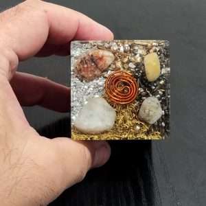 Orgonite Cube (5+5 elements)