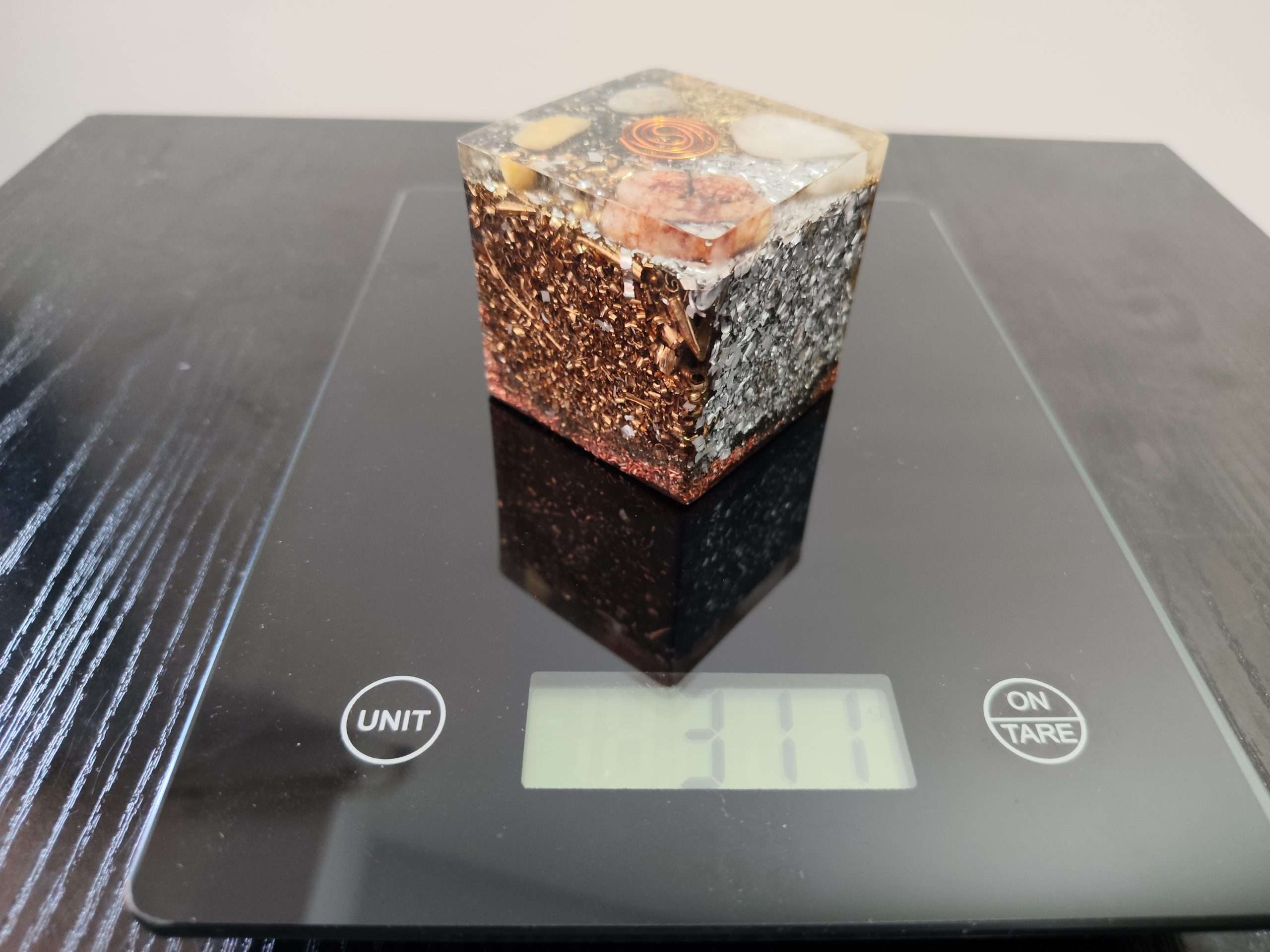 Orgonite Cube (5+5 elements) 7 Orgonite Cube (5+5 elements)